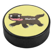 Grappig hongerige cartoon hockey puck (3/4)