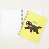 Grappig hongerige cartoon planner (Display)