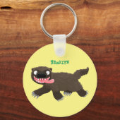 Grappig hongerige cartoon sleutelhanger (Voorkant)