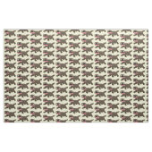 Grappig hongerige cartoon stof (Fat Quarter)