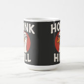 Grappig Honk Hill Gans Design - Cute & Chaotische Koffiemok (Center)