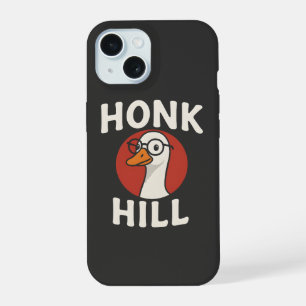 Grappig Honk Hill Gans Design - Lieve & Chaotische iPhone 15 Case