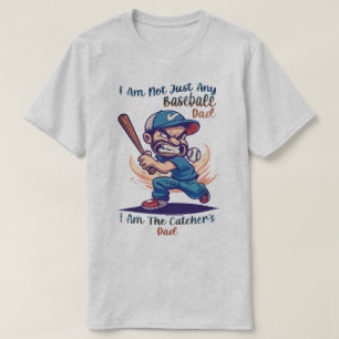 Grappig honkbal grafisch T-shirt - Niet alleen een