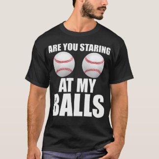 Grappig honkbalontwerp t-shirt