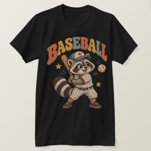 Grappig honkbalwasbeer T-shirt – Vintage honkbalst