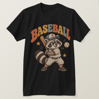 Grappig honkbalwasbeer T-shirt – Vintage honkbalst