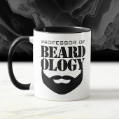 Grappig hoogleraar in de beardologie mok