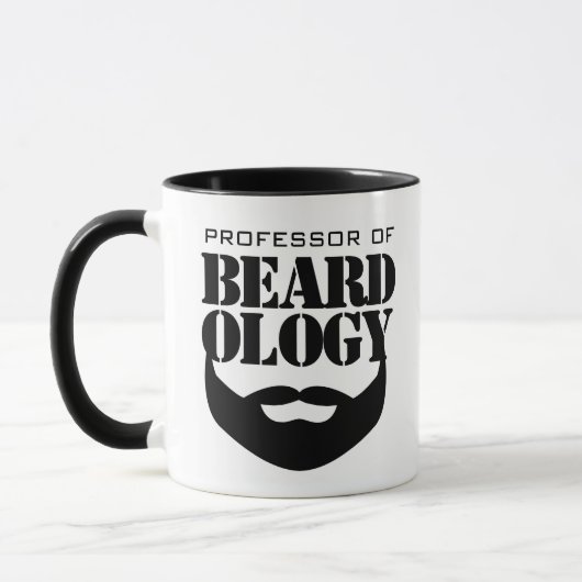 Grappig hoogleraar in de beardologie mok (Links)