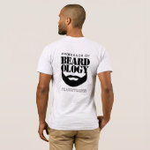 Grappig hoogleraar in de beardologie t-shirt (Achterkant volledig)