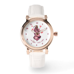 Grappig horloge met speelse luiaard - Smile