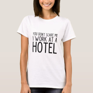 Grappig Hotel Worker T-shirt