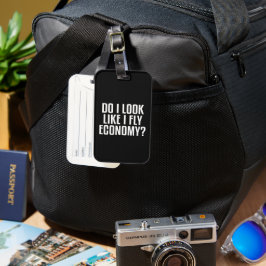 Grappig Hou ik er rekening mee dat ik Economy-reiz Bagagelabel