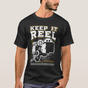 Grappig Houd Het Echte Filmmakers Filmliefhebbers T-shirt