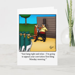 Grappig houden in contact Humor Wenskaart Kaart