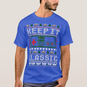 Grappig houden van het klassieke gamen Ugly Chris T-shirt