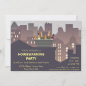 Grappig Housewarming Party ontwerp Kaart (Voorkant)