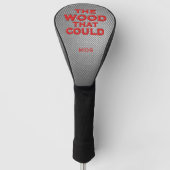Grappig Hout dat Zou Kunnen Monogram Golf Driver H Golfheadcover (Voorkant)