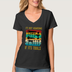 Grappig houtbewerking Het is niet hamsteren als he T-shirt