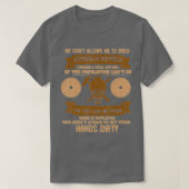 Grappig houtbewerkingcarpenter grappig t-shirt (Design voorkant)