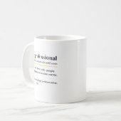 Grappig HR-definitiegeschenk Koffiemok (Voorkant links)