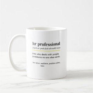 Grappig HR-definitiegeschenk Koffiemok