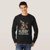 Grappig Hubby Verjaardag Bash Jubileum Verjaardag T-shirt (Voorkant volledig)