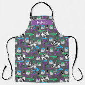 Grappig huis schilder en decorateur gepersonalisee schort (Voorkant)