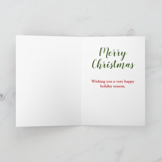 Grappig huis voor de kerstpandemie kaart (Binnen)