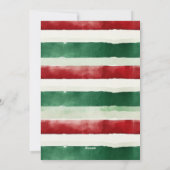 Grappig huisdier definiëren ondeugende Kerstmis Feestdagenkaart (Achterkant)