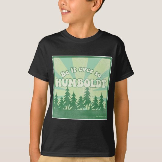 Grappig Humboldt County T-shirt (Voorkant)