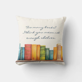 Grappig Humor leesboek Kussen