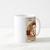 Grappig Humor  Moeder Vrouw Koffiemok (Voorkant rechts)