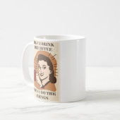 Grappig Humor Moeder Vrouw Koffiemok (Voorkant links)