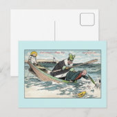 Grappig  humor op zee Happy Day Briefkaart (Voorkant / Achterkant)