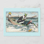 Grappig  humor op zee Happy Day Briefkaart (Voorkant)