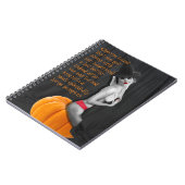 Grappig  Humor Pinup Witch Notitieboek Journal (Linkerzijde)