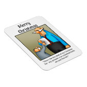 Grappig Humor voor kerstmis met kinderen Magnet Gi Magneet (Rechterzijde)