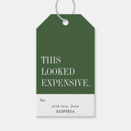 Grappig Humoristisch Dit Zag Er Duur Uit Cadeaulabel