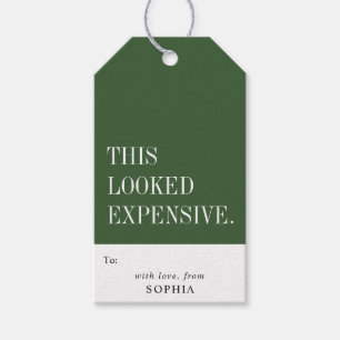 Grappig Humoristisch Dit Zag Er Duur Uit Cadeaulabel