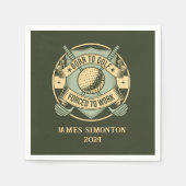 Grappig Humorous Golfquote Custom Custom Servet (Voorkant)