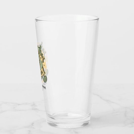 Grappig Humorous Golfquote Custom  Glas (Links)