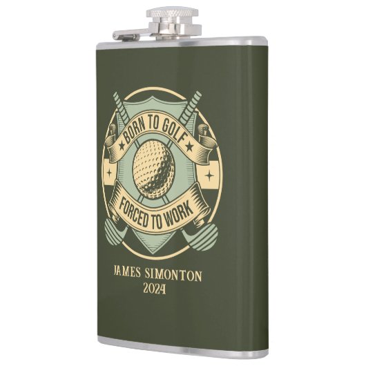 Grappig Humorous Golfquote Custom  Heupfles (Links)