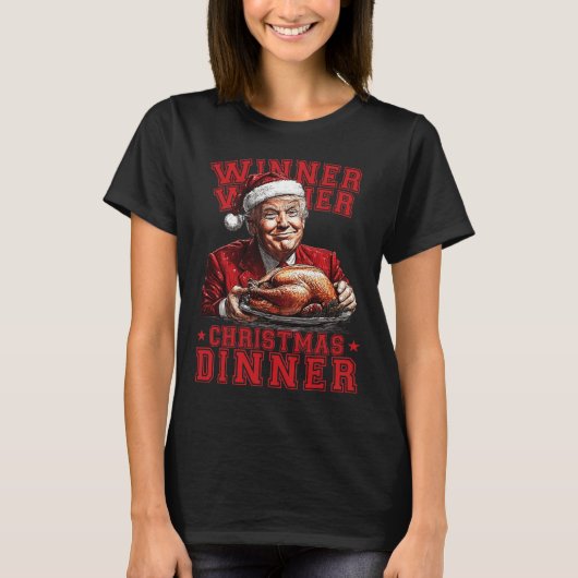 Grappig Humorous Trump Winner Christm T-shirt (Voorkant)