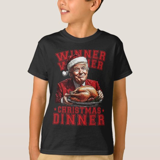 Grappig Humorous Trump Winner Christm T-shirt (Voorkant)