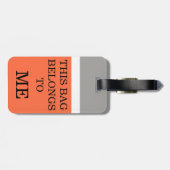 Grappig Humoureus Bagagelabel (Achterkant horizontaal)