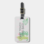 Grappig Humoureus Cactus Luggage Label Bagagelabel (Voorkant verticaal)