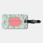 Grappig Humoureus Cactus Luggage Label Bagagelabel (Achterkant horizontaal)