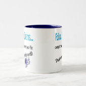 Grappig Humoureus Coffee Mok Cup Volg je dromen (Center)