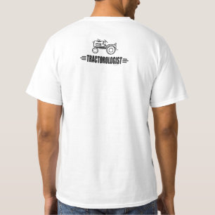 Grappig Humoureuze Tractoroloog Racing T-shirt