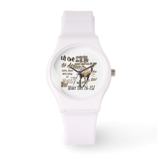 Grappig HumpDay Camel horloge (Voorkant)